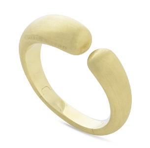 Sculptural yellow gold bangle from Marco Bicego