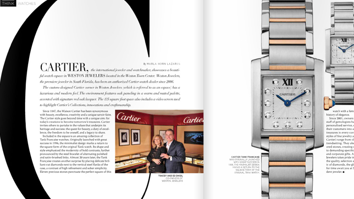 Weston Jewelers Featured in THINK Magazine