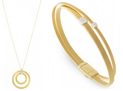 Marco Bicego Gold Masai Necklace and Bracelet