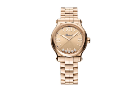 A simple yet elegant Chopard dress watch, available at Weston Jewelers.