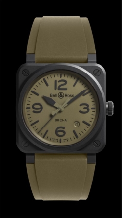 Bell & Ross Watch  BR03A-MIL-CE/SRB