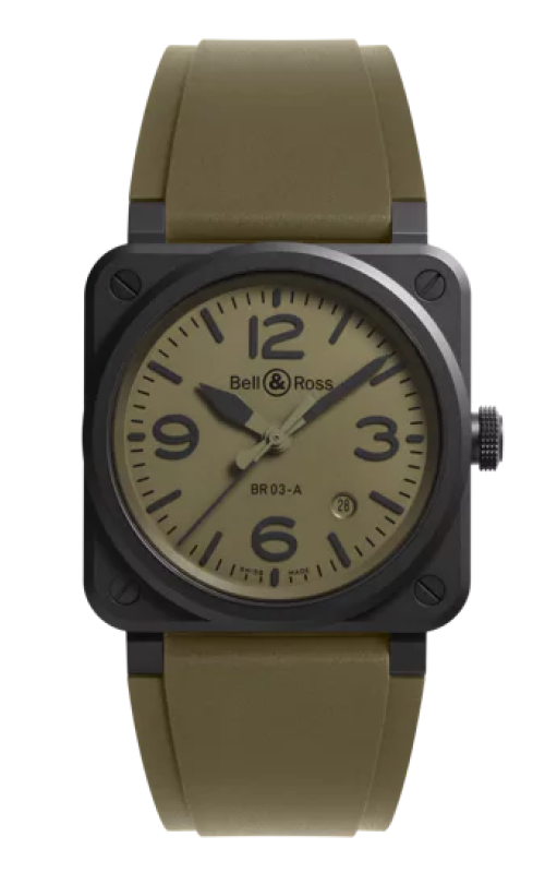 Bell & Ross Watch  BR03A-MIL-CE/SRB