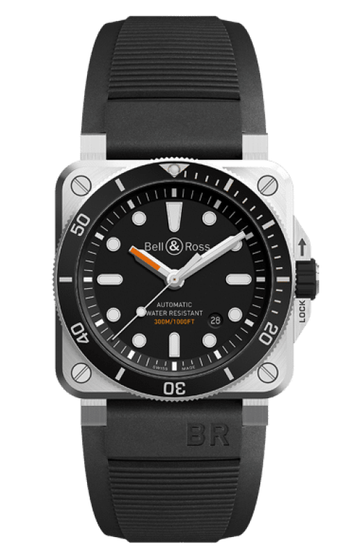 Bell & Ross Watch  BR0392-D-BL-ST/SRB