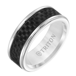 Men's Tungsten & Carbon Fiber Band